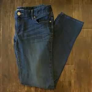 Express dark wash skinny jean